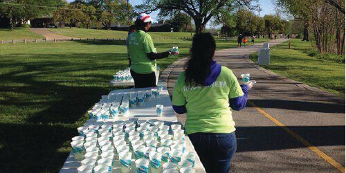 DRC Water Stop At Race